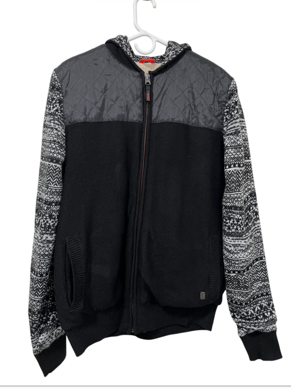 NWT Triple Five Soul Sherpa Lined Hoodie - Full Zip Sweater